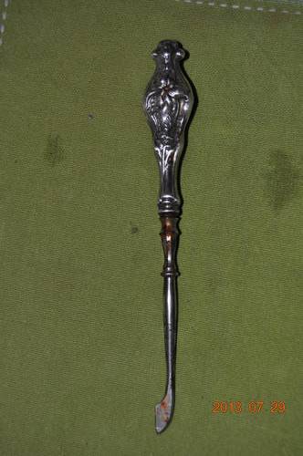 CRAZY START R1 !!! STERLING SILVER HALLMARKED MANIQURE TOOL