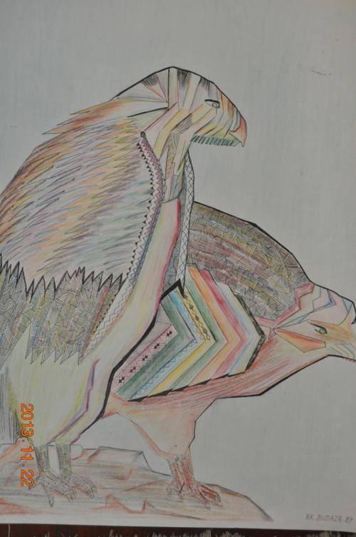 CRAZY START R1 !!!! AMAZING ORIGINAL DRAWING BY ALFRED BUDAZA