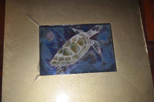 GREAT INVESTMENT!!! AMAZING OIL ON COPPER BY FAMOUS ERICA FRASER,VALUE R8000