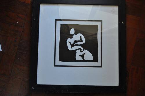 BEAUTIFUL ABSTRACT NUDE LITHOGRAPH SIGNED BY ARTIST,NUMBERED