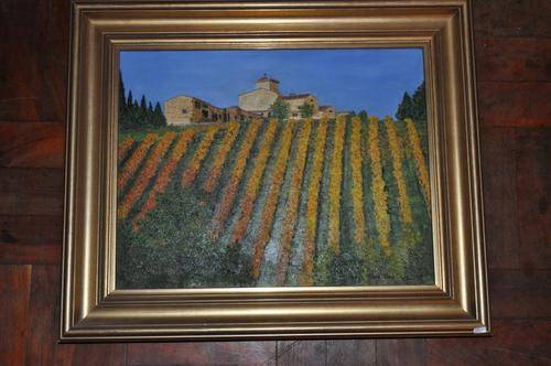 GORGEOUS OIL ON BOARD BY LINDA ROSE-INNES