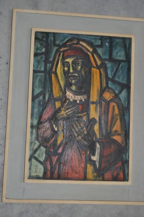 ORIGINAL VINTAGE OIL ON CANVAS,VERY WELL EXECUTED,UNSIGNED