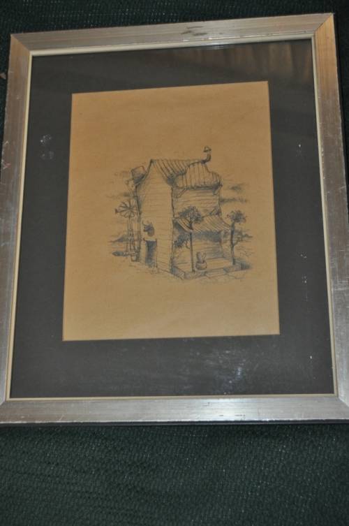 ORIGINAL CARTOON DRAWING ,SIGNED BY ARTIST