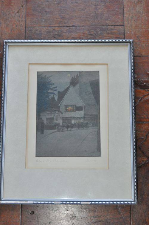CECIL ALDIN(1870-1935),ETCHING,SIGNED,TITELED