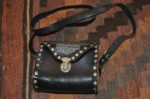 100% AUTHENTIC HARLEY-DAVIDSON GENUINE LEATHER BAG
