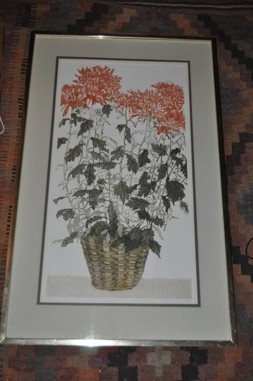 ELAINE SIMEL LARGE COLORED ETCHING SIGNED NUMBERED TITLED-VALUE R3000
