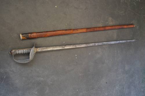 BRITISH  INFANTRY OFFICERS SABRE PATTERN 1895-1897