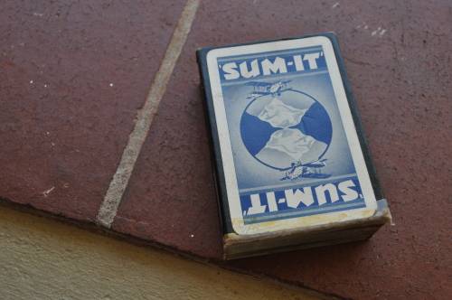 VINTAGE SUM-IT CARD GAME
