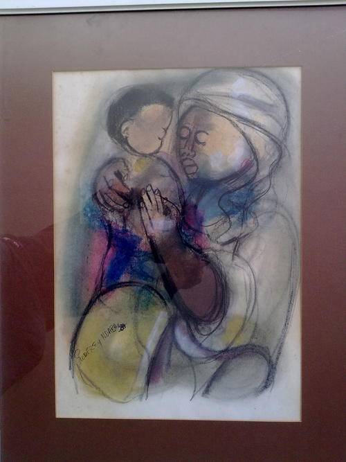 Godfrey Ndaba,1984"Mother and child"
