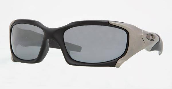 OAKLEY PIT BOSS MATTE BLACK/TITANIUM W/ BLACK IRIDIUM POLARIZED