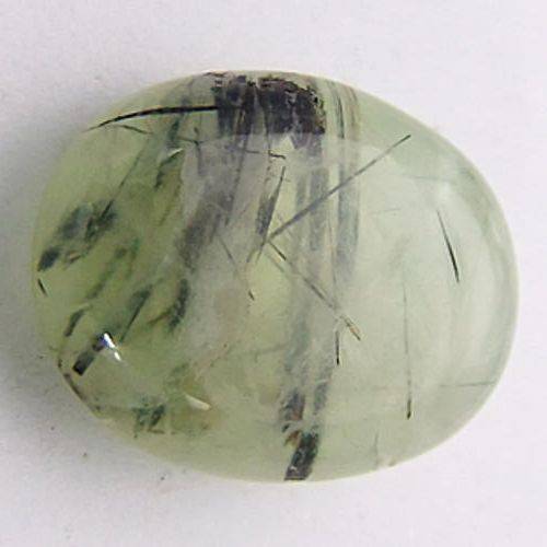 Every Collector Needs a NATURAL Prehnite with Black Needles - 18.04ct