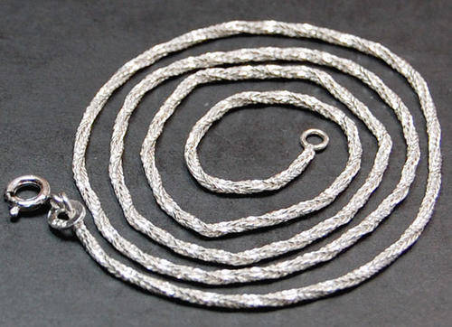PURE .925 STERLING SILVER SOLID CHAIN