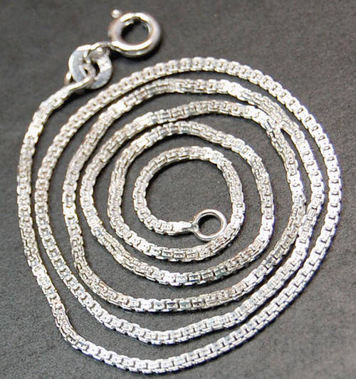 PURE .925 STERLING SILVER SOLID CHAIN 60cm
