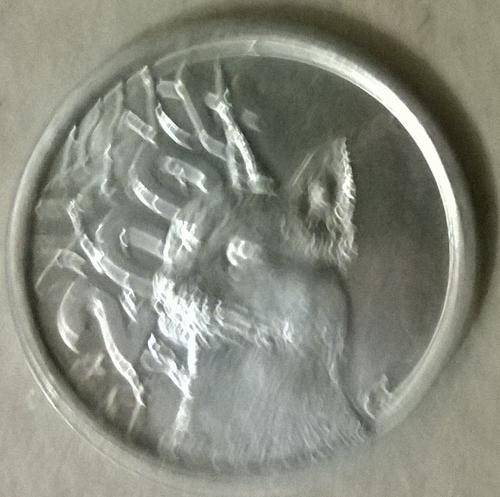 2004 SA MINT Coin World Token: Wild Cat