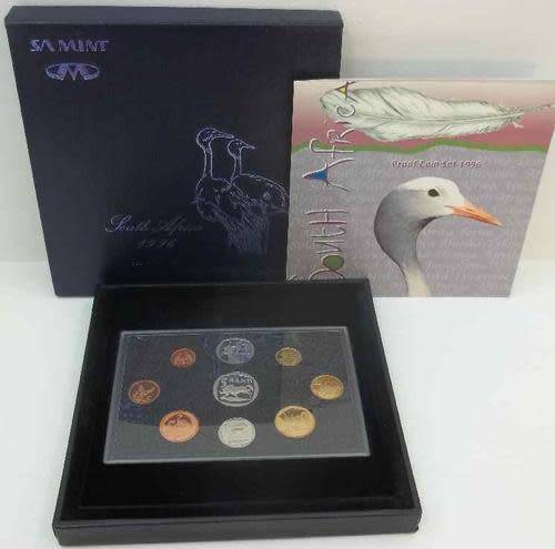 1996 RSA PROOF Coin Set still sealed as received from the SA MINT