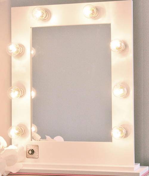 Hollywood Glam Vanity Mirror Classic White
