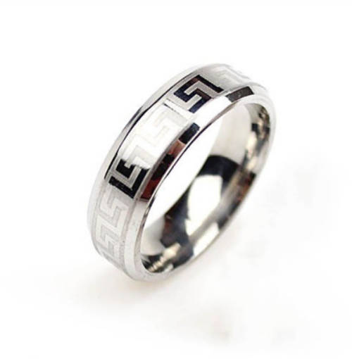 ****Limited*** Men's Stainless Steel Rings (Color - Silver) - Size 9 1/2