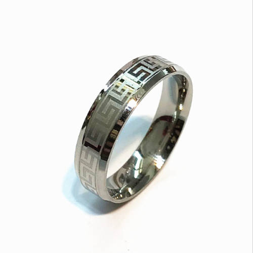 ****Limited*** Men's Stainless Steel Rings (Color - Silver) - Size 9 1/2