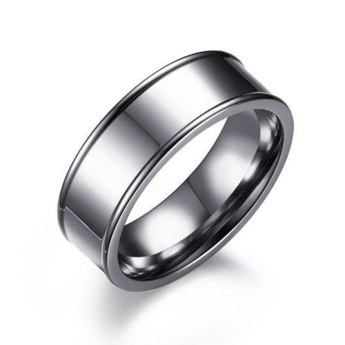 Men's Stainless (Silver Color) Ring - Size 8