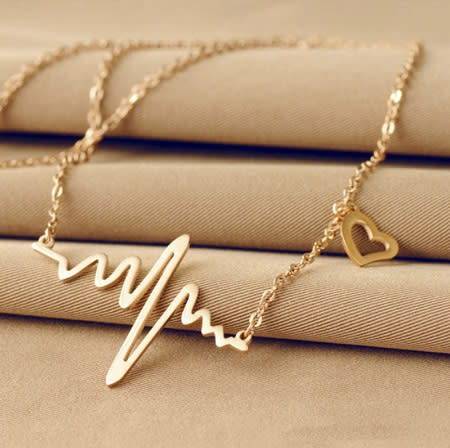 Elegant Gold Plated Women's Necklace