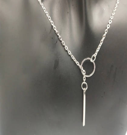 Elegant Silver Plated Women's Necklace