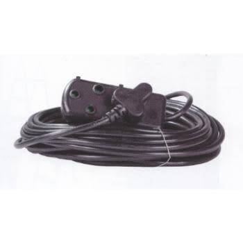 15m Heavy Duty Extension Cord - Black