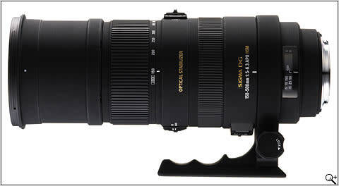 Sigma 150-500mm F5-6.3 DG APO HSM OS A-mount