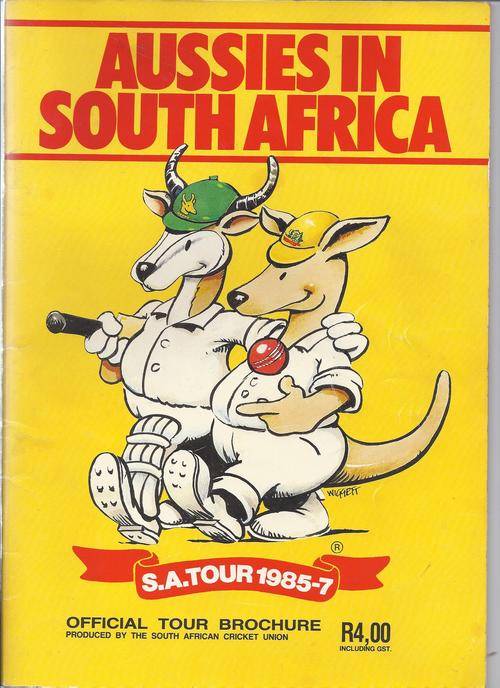 Aussies in South Africa. Official Tour Brochure 1985/7