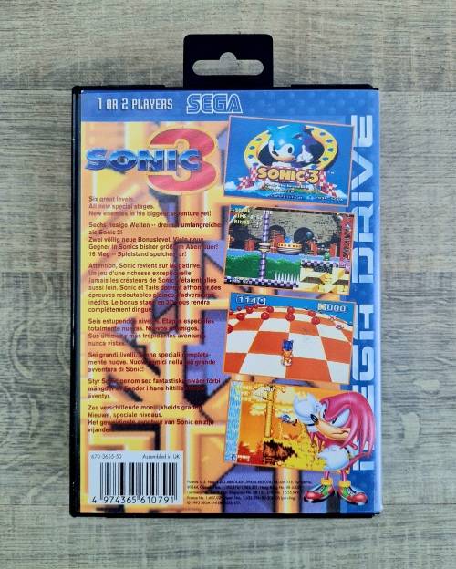 Sonic 3 - Sega Mega Drive