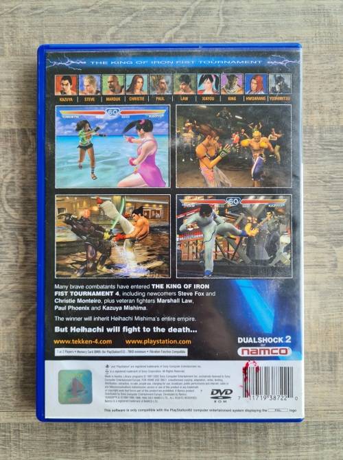 Tekken 4 - Playstation 2 (PS2)