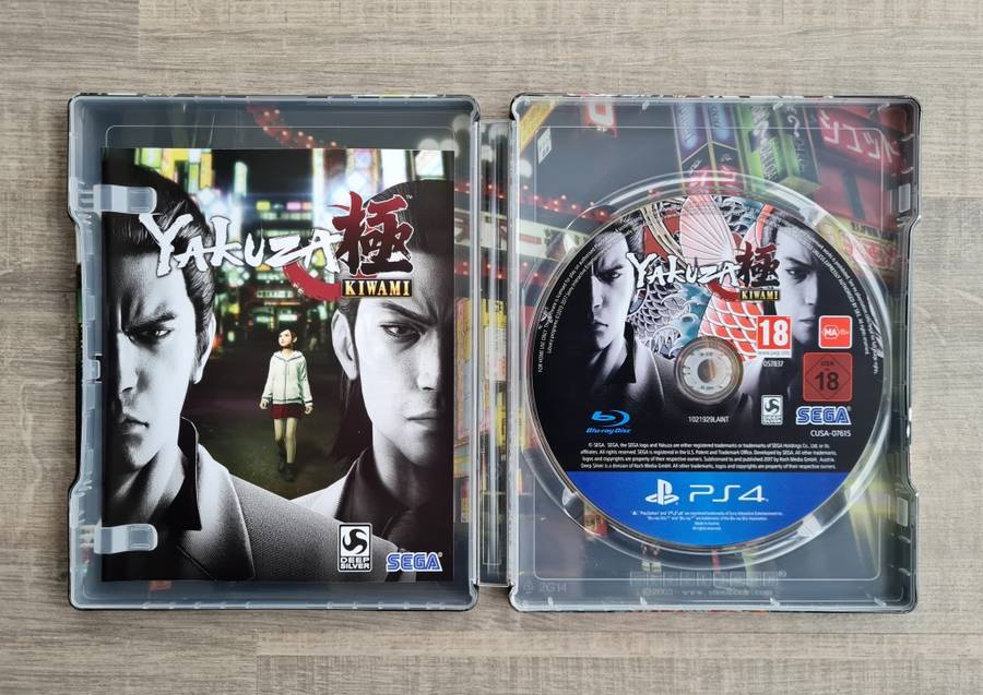 Yakuza Kiwami Steelbook Edition- Playstation 4 (PS4)
