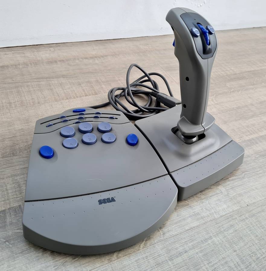 Boxed Sega Saturn Mission Stick Flight Controller