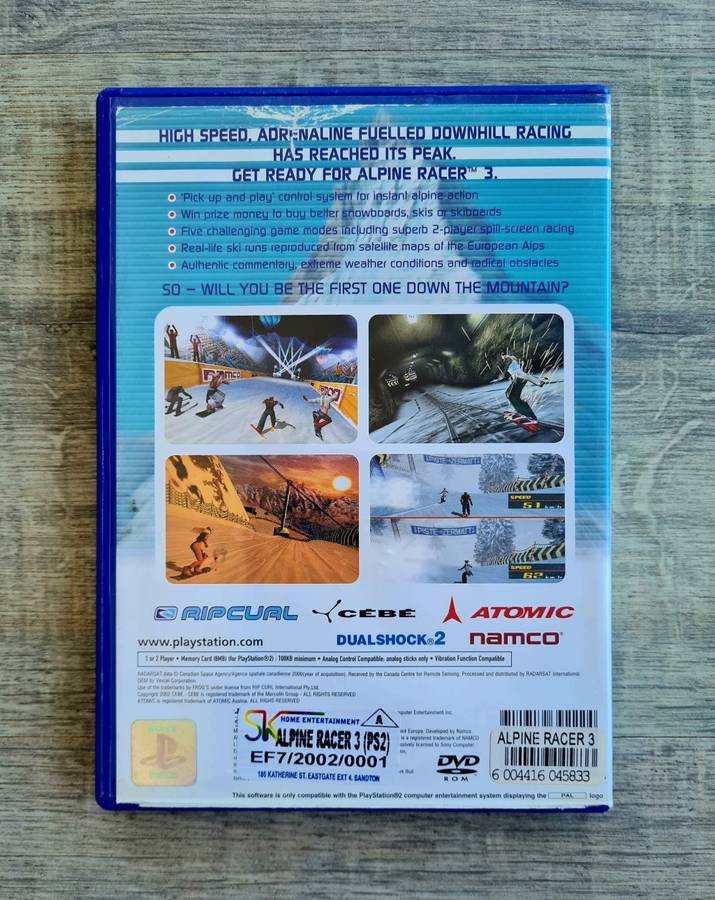 Alpine Racer 3 - Playstation 2 (PS2)