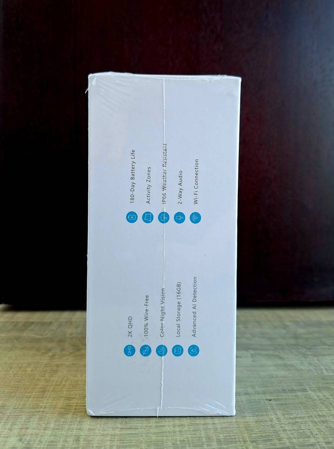 Noorio B210 Wireless Outdoor Security Camera - 2K version (Brand new and sealed)