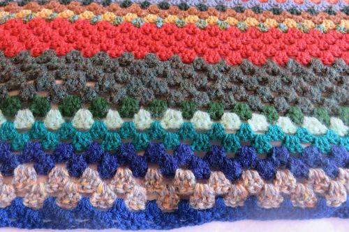 Crochet blanket -  - 127cm x 127cm