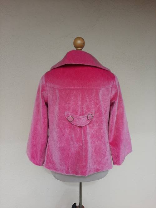 Pink faux fur jacket - Perfect - size small