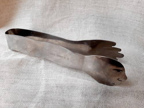 Carrol Boyes ice tongs 20cm long