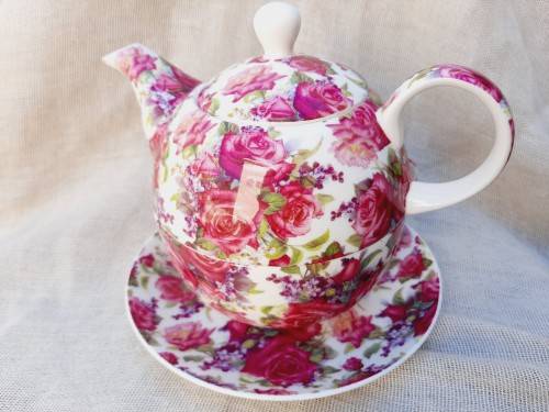 Maxwell Williams - Tea for one teapot - Roseberry pattern