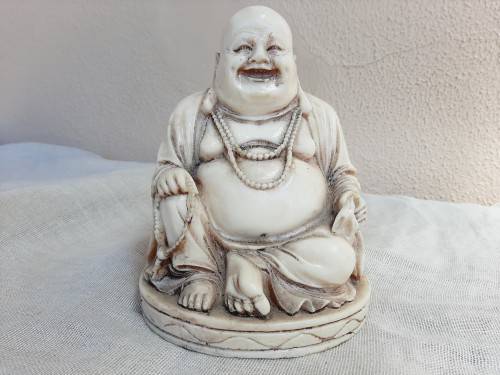 Large resin laughing buddha figurine -18cm