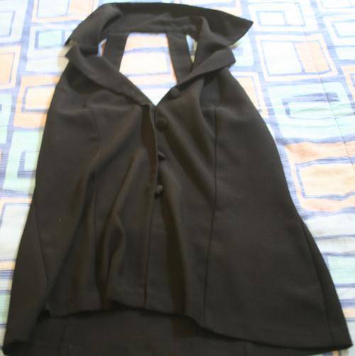 Strappy office top - size 36 - brand: Posh - longer length