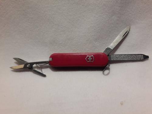 Swiss Army Knife .Victorinox- Classic  SD red Scales  58 mm