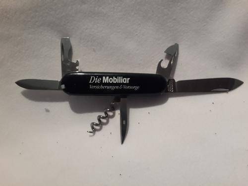 Victorinox Swiss Army Knife - Tourist Black Scales with Logo
