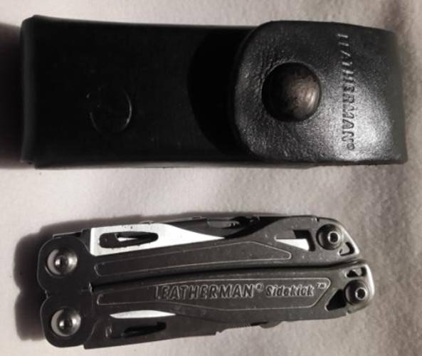 Leatherman Sidekick Multitool ,Leather Pouch 4x4 Camping Survival fishing
