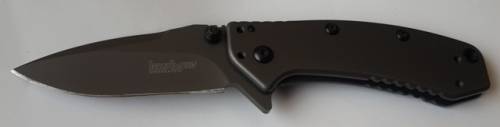 Kershaw 1555Ti Cryo Assisted 2-3/4" Plain Blade, Framelock Design