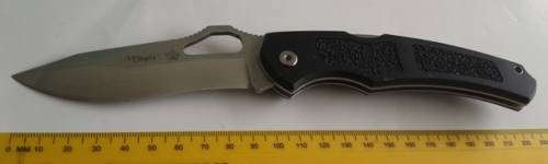 B.O.W  Pocket knife 440 Stainless With Belt Clip