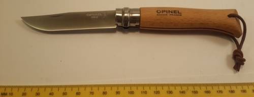 Opinel No 8 Pocket Knife Made in France .