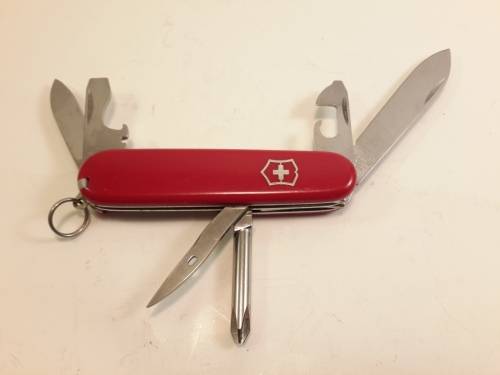 Victorinox Swiss Army Knife Small Tinker Red Scales