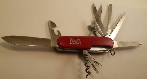 Victorinox Swiss Champion 91 mm with BBC Logo