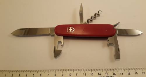 Victorinox Swiss Army Knife - Spartan Red Scales