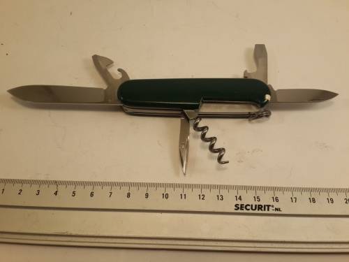 Victorinox Swiss Army Knife Camper Green Scales